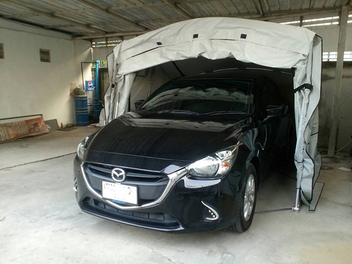 [:TH]สินค้า Carsbrella ติดตั้ง ณ บริษัท ไอเทค คอมกรุ๊ป จำกัด[:en]Installation for the I-Tech Comgroup Co., Ltd.[:]