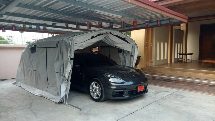 [:TH]สินค้า Carsbrella ติดตั้ง ที่บ้านคุณพลอยชมพู[:en]INSTALLATION FOR Khun Ploychompu[:]