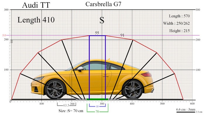 [:TH]เทียบขนาดรถ Audi TT[:en]Compare  Audi TT [:]
